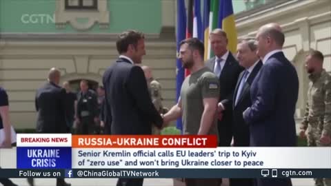 Senior Kremlin official says EU leaders' trip to Kyiv of 'zero use'