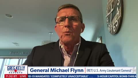 Full General Flynn On Newsmax 08/19/2021