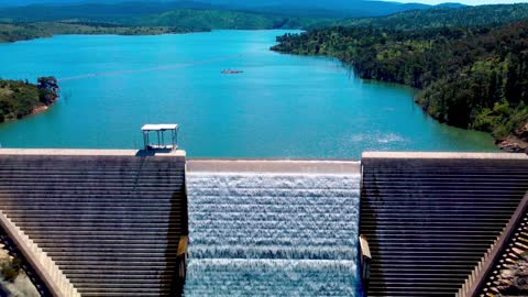 Cotter Dam in Spring, Canberra Australia - DJI Mini 2 drone cinematography