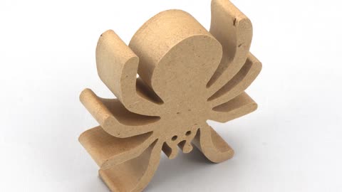 Spider Cutout Handmade Unpainted Freestanding Crafts or Toys, from the Snazzy Spooks Collection