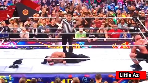 WWE SMACKDOWN ROMAN vs Lesnar WrestleMania killer fight