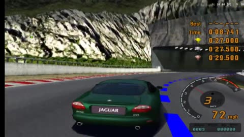 Gran Turismo 3 - License Test A-6 Gameplay(AetherSX2 HD)