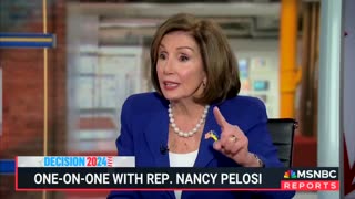 Pelosi Gets CALLED OUT By MSNBC For RIDICULOUS Lie About Trump