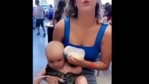 Mom Feeding Baby 🍼