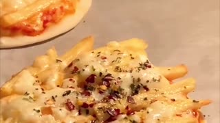 Fries Pizza 🍟🍕 | Amazing short cooking video | Recipe and food hacks