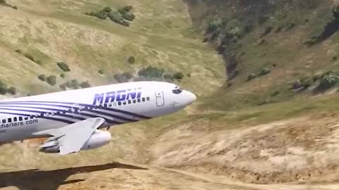 Boeing 737 crashes into mountain, makes emergency landing on busy highway