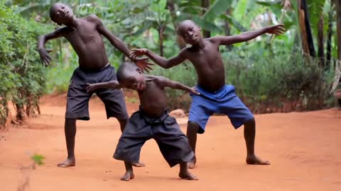 African kids beautiful dance style