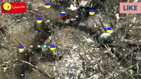 Shocking video from Ukraine:"Ukrainian Soldiers Conquer Russian Trenches: A Brutal Battle"