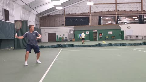 Chris Smith Footwork and Rotation on Forehand