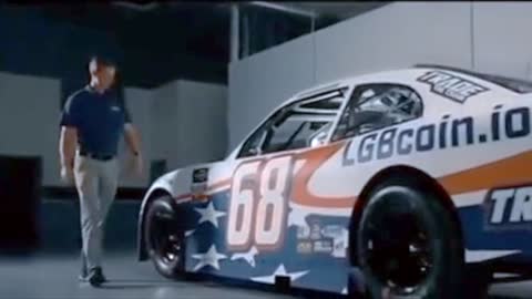 LGB Coin Sponsors Brandon Brown's NASCAR Race Car