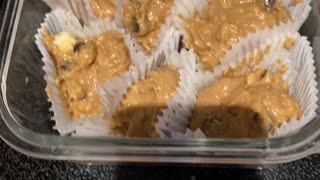 Peanut butter chocolate keto fat bombs