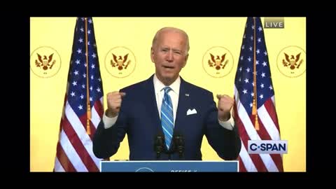 For his Thanksgiving remarks, Joe Biden made a biblical reference...to a 'palmist'
