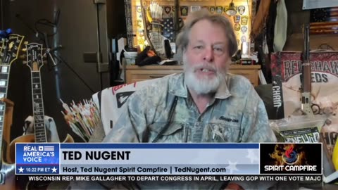 3_22_24 Ted Nugent - Spirit Campfire clip