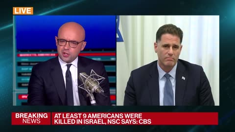 Israel’s Dermer on Hamas Attack, Iran, Retaliation, Hostages Being Held