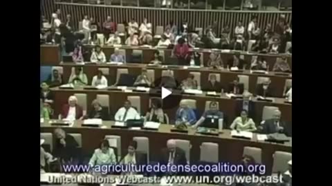 The 2006 U.N council chemtrail presentation and Yet its Not Stopped them Spraying