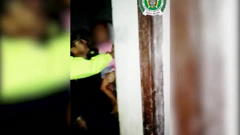 En un video quedó grabado el rescate de niña de tres años secuestrada en el Sur de Bolívar