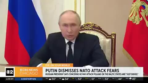 Putin dismisses Nato-Attack-Fears!