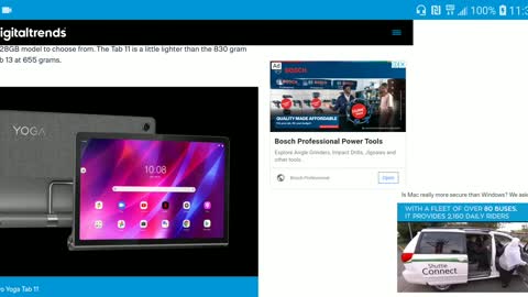 Lenovo Yoga Tab 13, Yoga Tab 11, Tab M7 and Tab M8, and Tab P11 Plus Debuts as premium Tablets