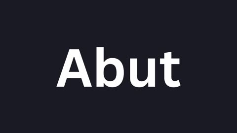 How to Pronounce "Abut"