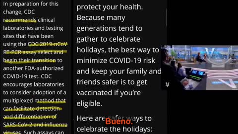 CDC Gives Holiday Safety Tips (Spanish subtitles)