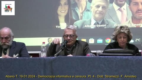 Abano Terme 19.01.2024 Democrazia informativa e censura Pt. 4 - Associazione ITA.li