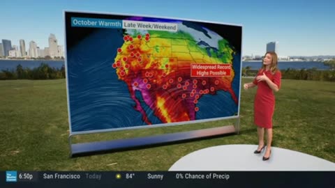 Weather Channel's Hot Jen Carfagno On 101923