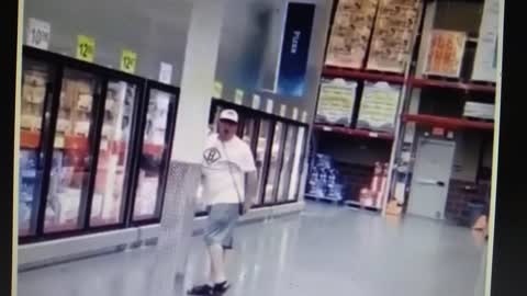 Guy Farts into Store Loudspeaker