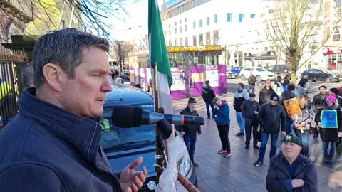 Rally in Cork City 5th March 2022