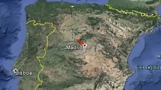 Roca genera una gran bola de fuego sobre Madrid visible en toda España