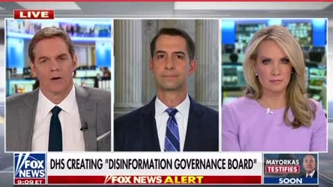 Tom Cotton on the disinformation governance board