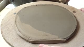 Part 9: Would you like to make a pottery plate? This is the whole process.