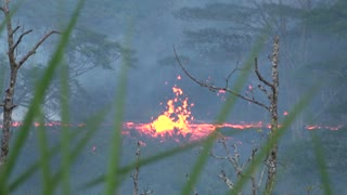 Booming Volcanic Eruptions On Hawaii's Big Island