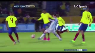 Gol de Messi (2) vs Ecuador