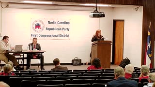 Sandy Smith Speech at NC-01 Republican Convention (12/9/2023)