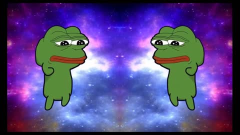 Pepe the frog dancing to a very special song