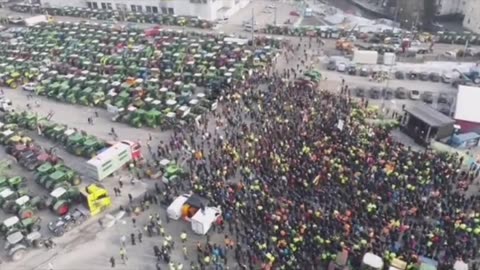 Farmer Protests Intensify in Augsburg, Germany