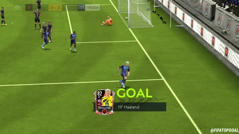 Mobile FIFA Football -PLAYER " Haaland " Skills And Fastest Goals