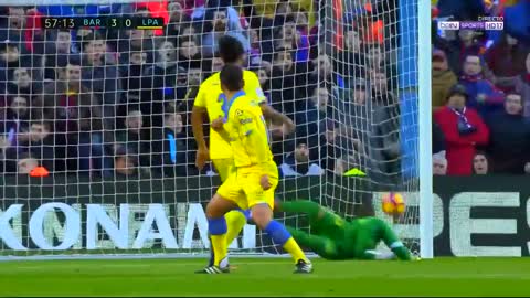 Segundo gol de Suarez vs Las Palmas