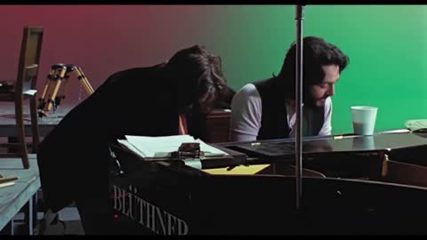 THE BEATLES - PAUL AND RINGO ON THE PIANO