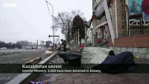 Gunfire heard at the scene of Kazakhstan protests_480p