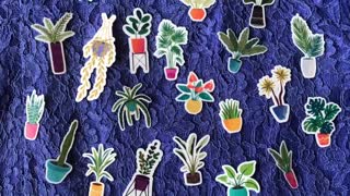 Houseplant Stickers by Scatterbrain Studios