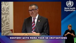 Tedros Ghebreyesus Explains the New Business Model at World Health Organization