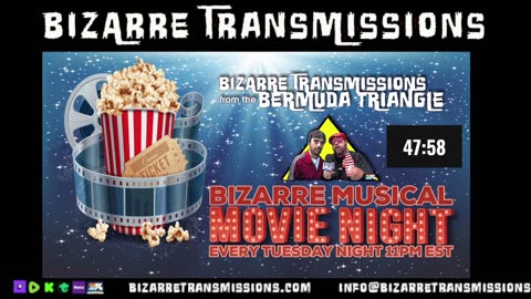 Bizarre Transmissions from the Bermuda Triangle Presents: Bizarre Movie Nights and Days