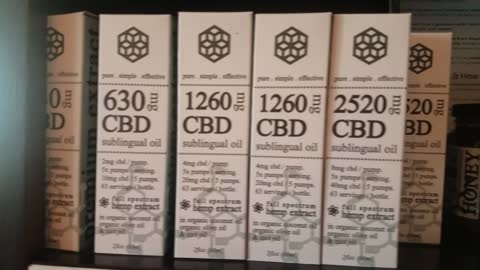Organic CBD Oil is here at Heights of Health