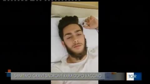 Sindrome Guillain-Barré dopo vaccino, ricoverato il 18enne sanremese Riccardo Ventre