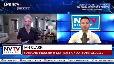 Ian Clark Discusses Hair Care Industry Destroying Your Hair Follicles with Nicholas Veniamin