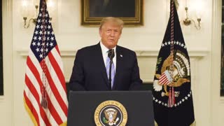 President Trump Addresses the Nation on Capitol Hill Siege