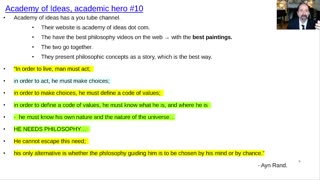 Academy of Ideas is academic hero #10