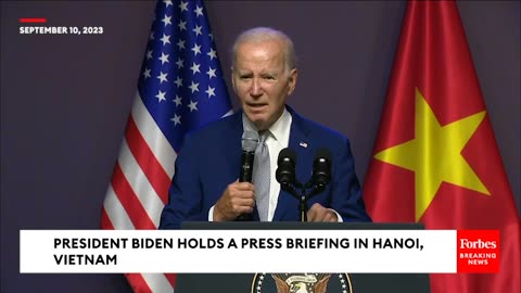 JUST IN- President Biden Holds Press Briefing In Hanoi, Vietnam - Full