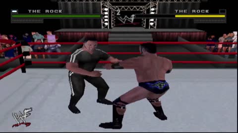 WWF Attitude PS1_ Gauntlet match #2